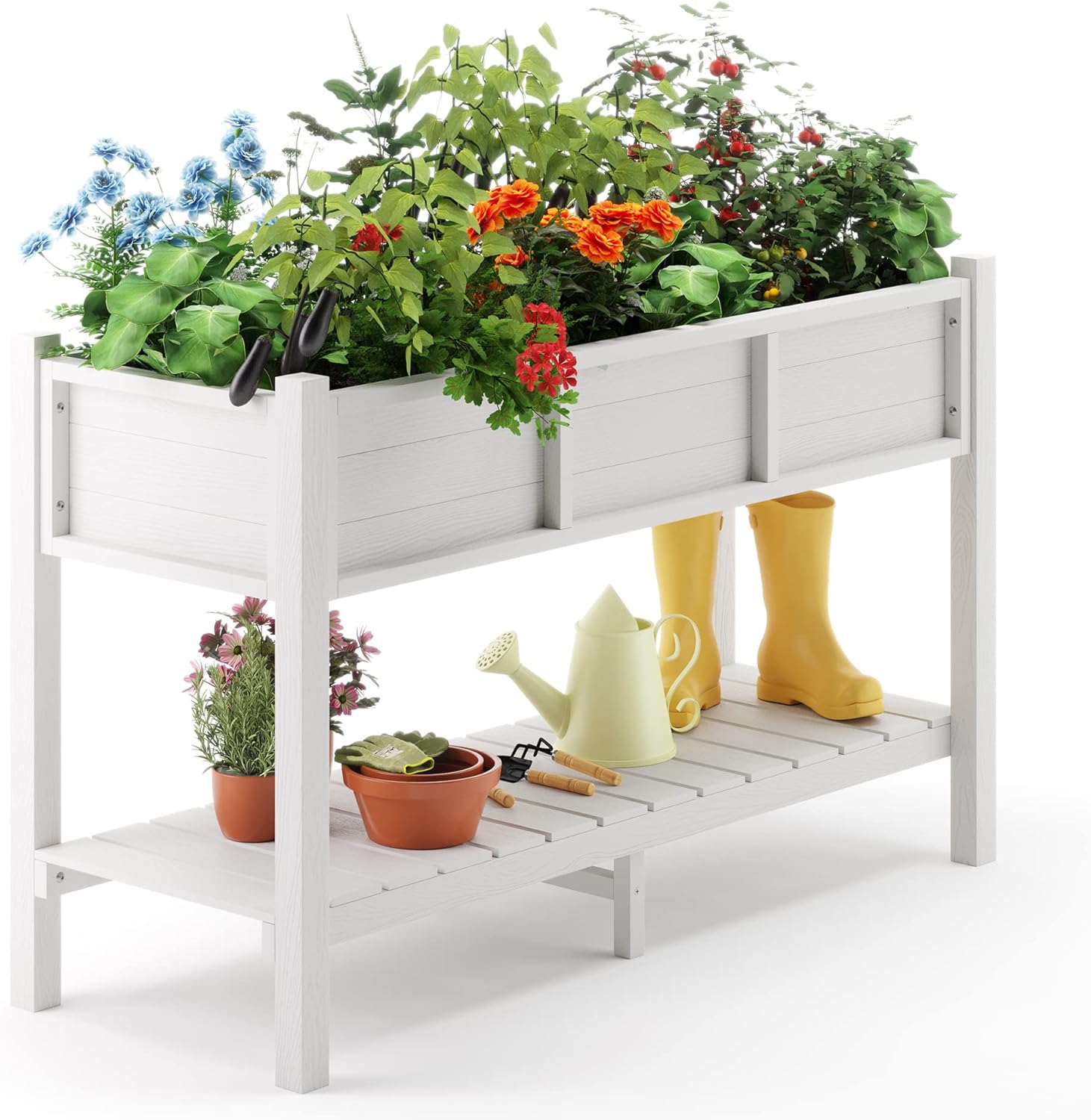 Jugoo® Large Raised Garden Bed with Tools