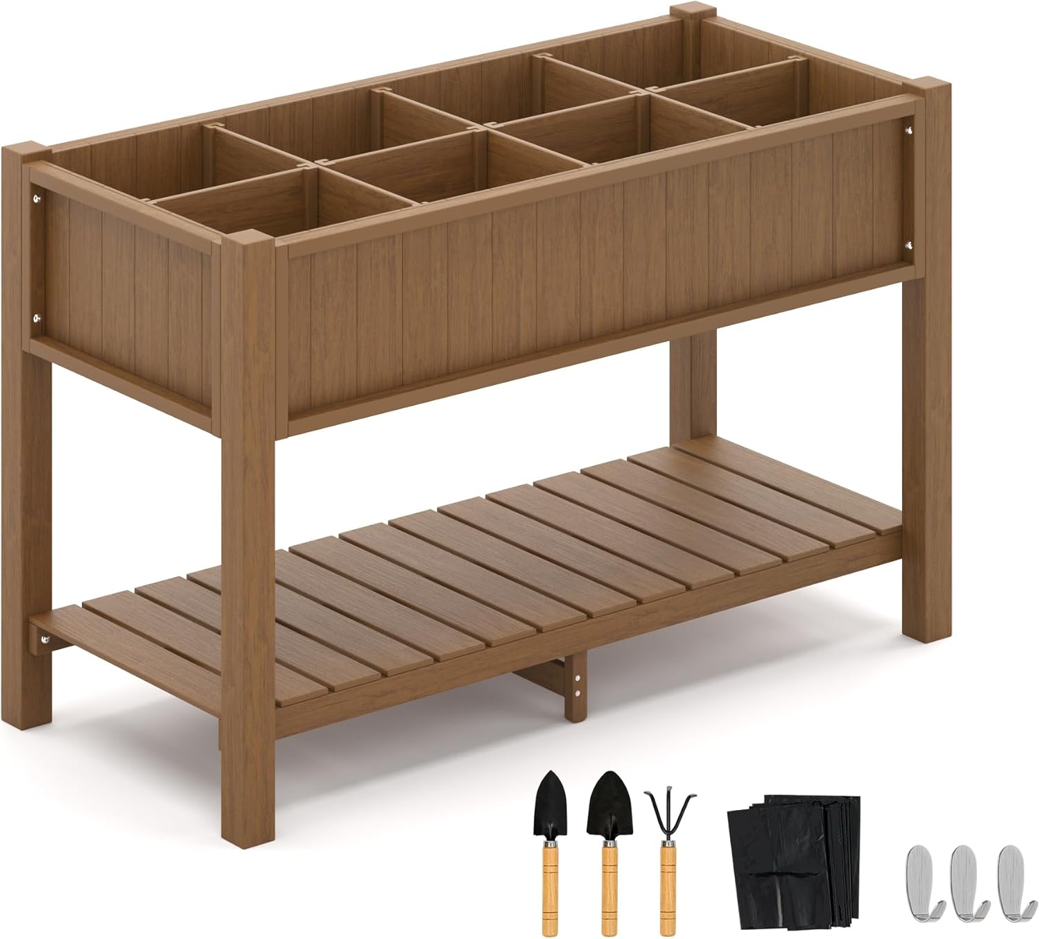 Jugoo® Large Raised Garden Bed with Tools