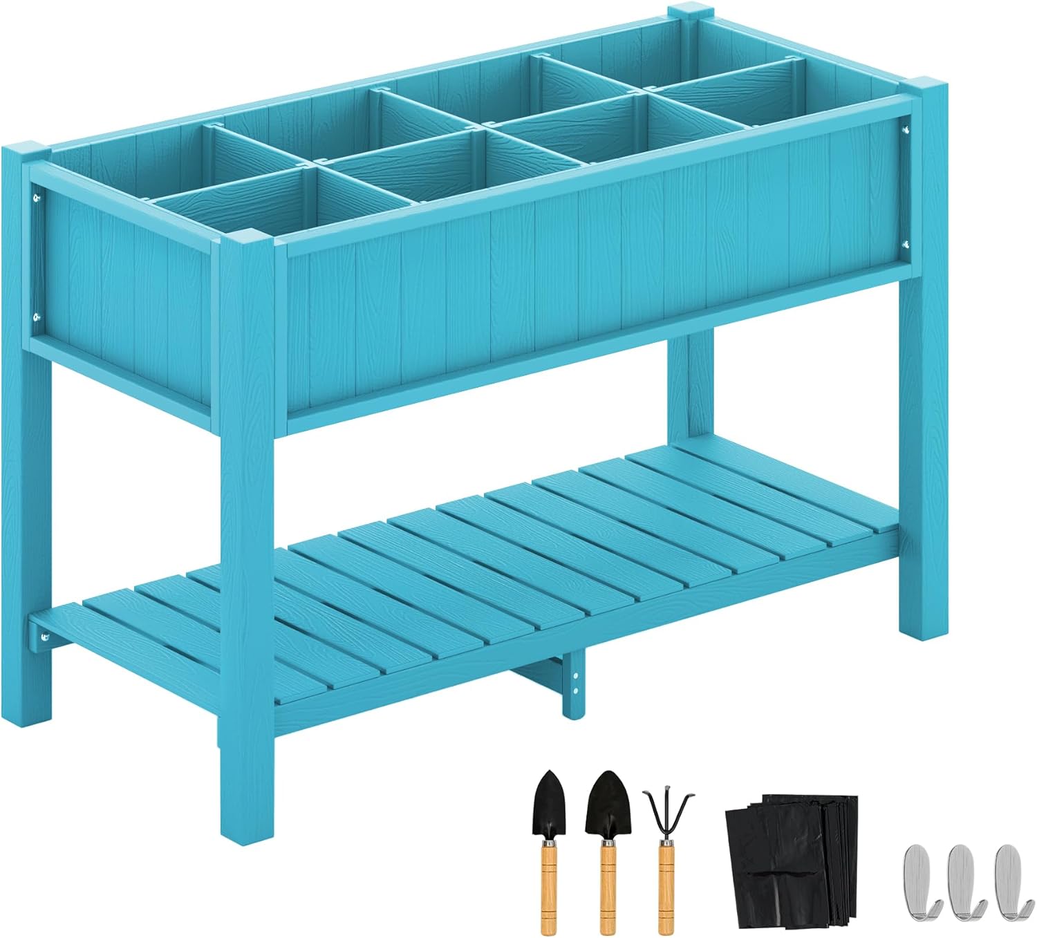 Jugoo® Large Raised Garden Bed with Tools