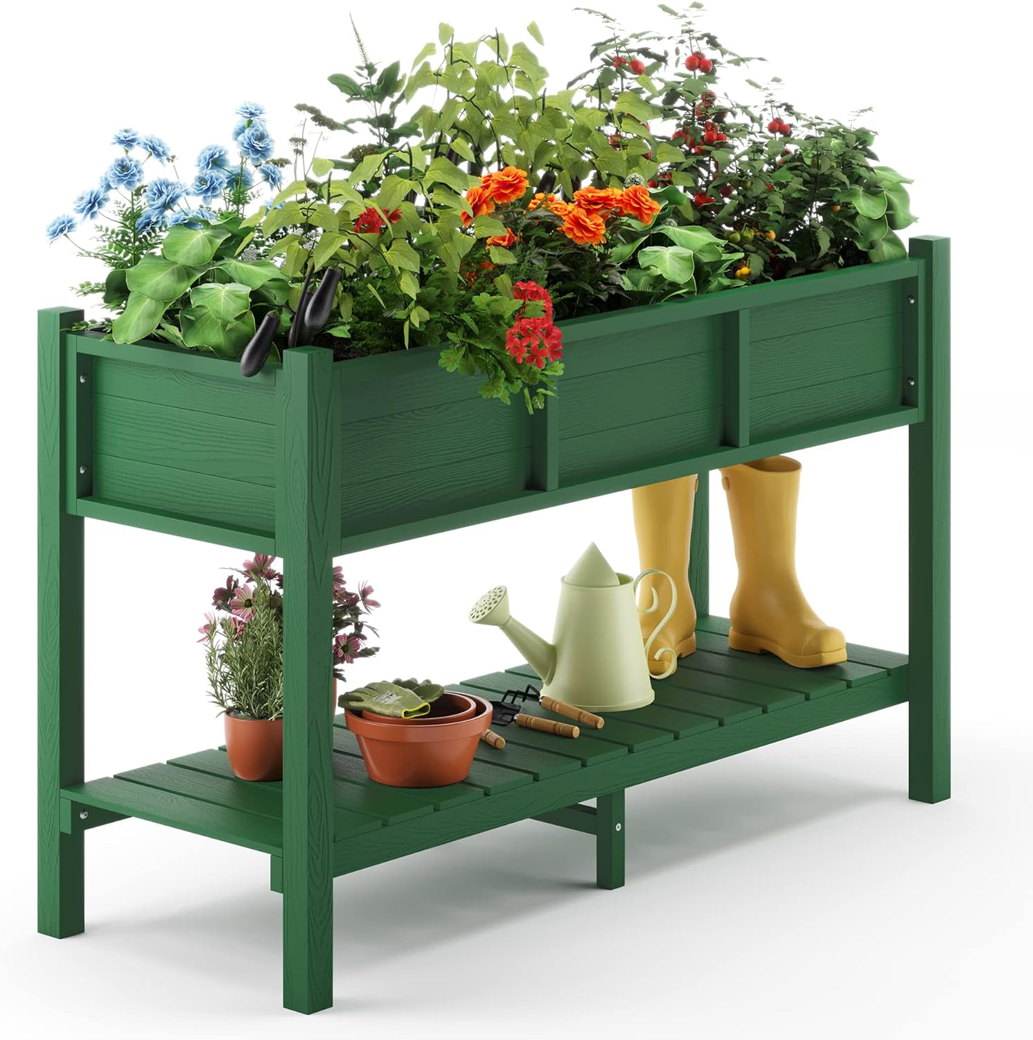 Jugoo® Large Raised Garden Bed with Tools