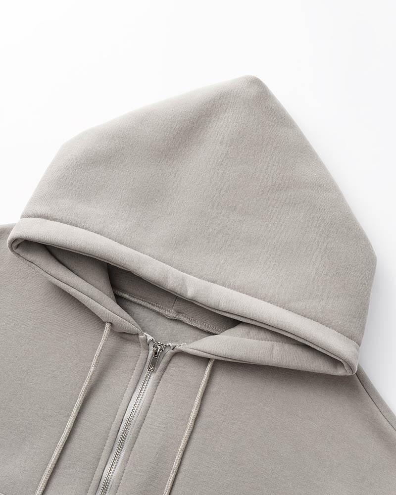 Oversized Zip Up Hoodie